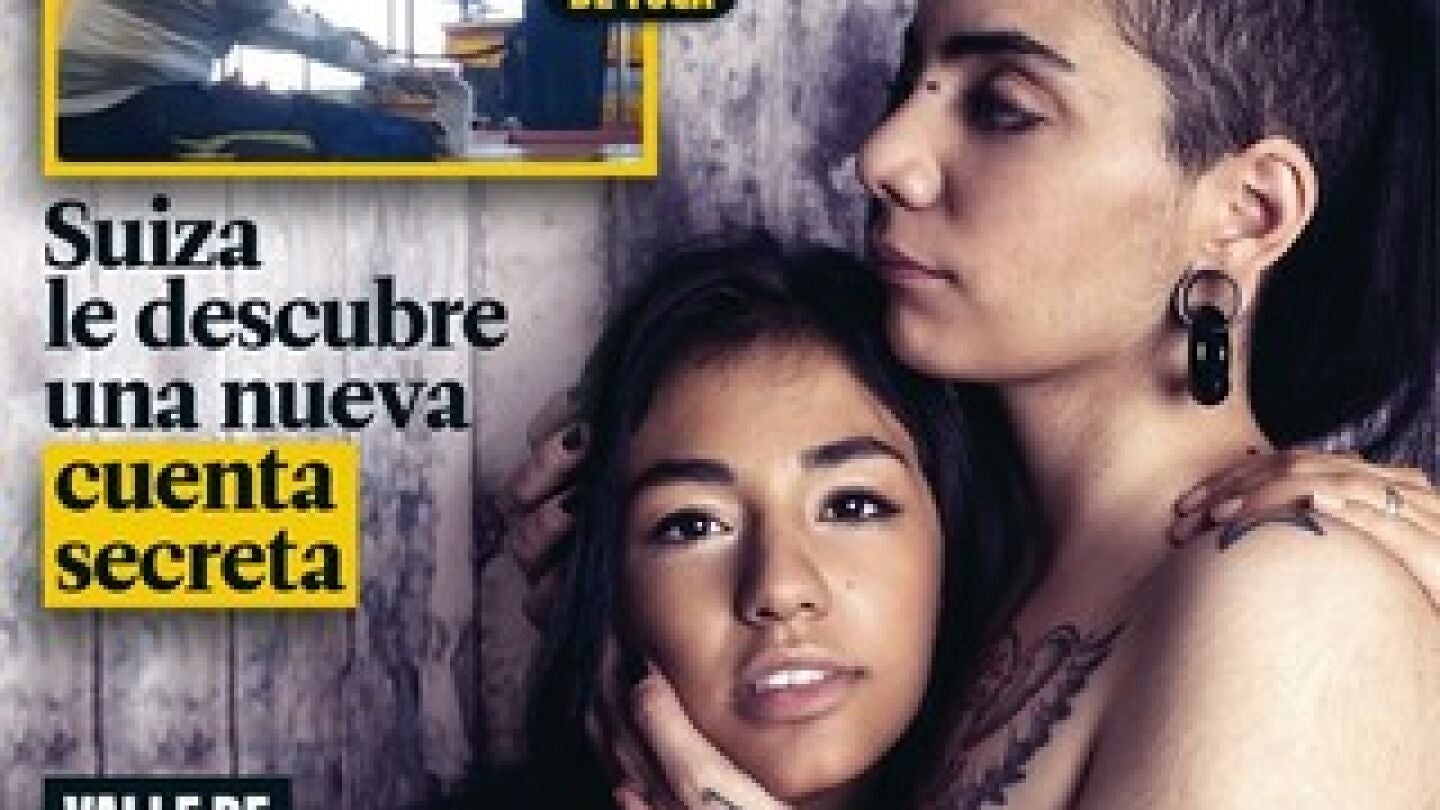 Jimena y Shaza en la portada de Intervi&uacute;