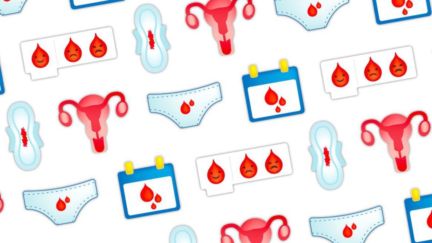 Emojis sobre la menstruaci&oacute;n propuestos por Plan Internacional
