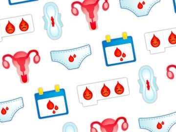 Emojis sobre la menstruación propuestos por Plan Internacional Emojis sobre la menstruación propuestos por Plan Internacional