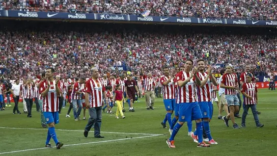 Último partido en el Vicente Calderón Último partido en el Vicente Calderón