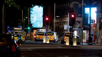 Imagen del lugar del ataque en Londres