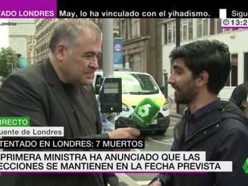 Juan Carlos Vélez analiza la situación de Londres Juan Carlos Vélez analiza la situación de Londres