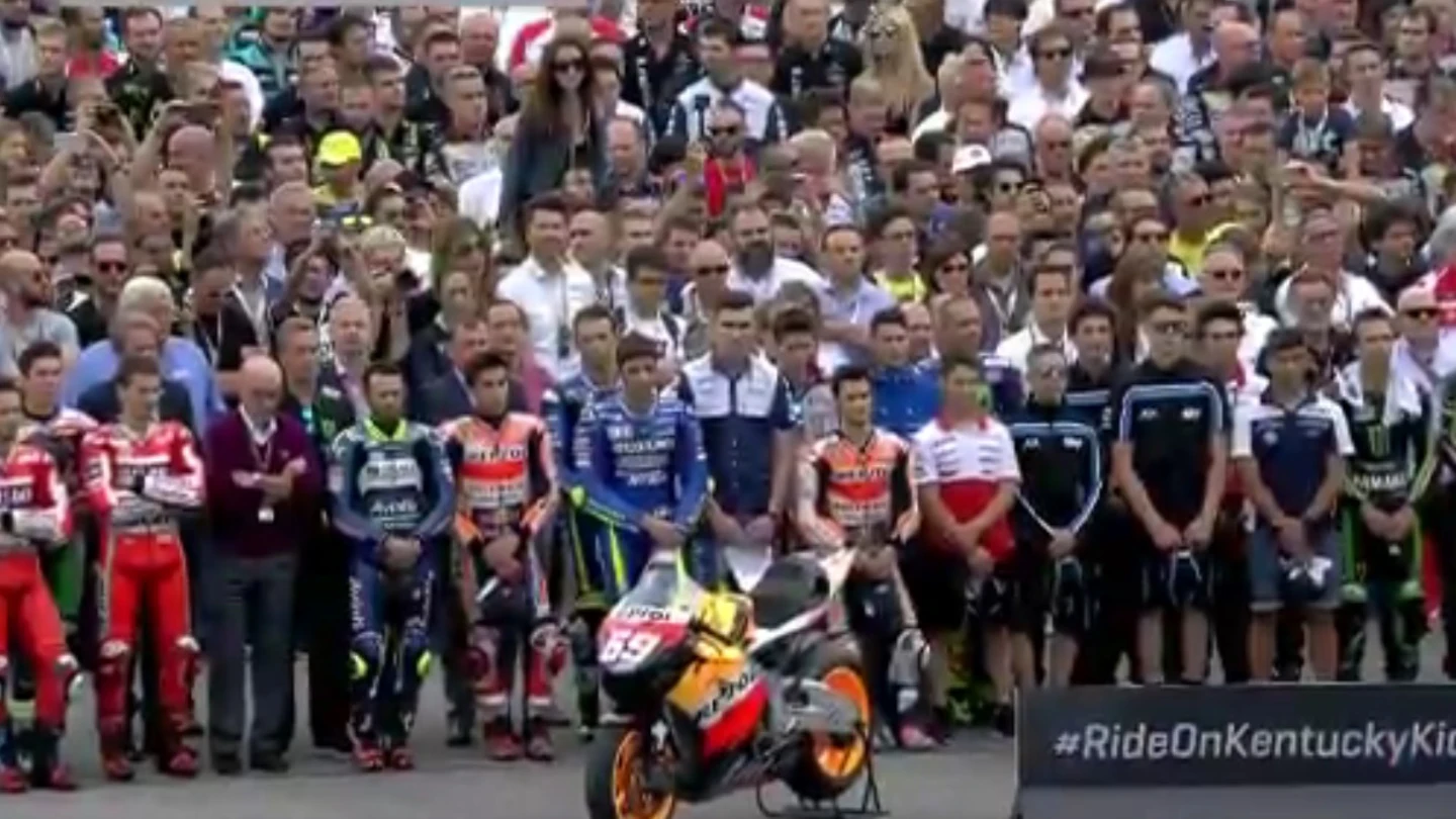 Homenaje a Nicky Hayden en Mugello Homenaje a Nicky Hayden en Mugello