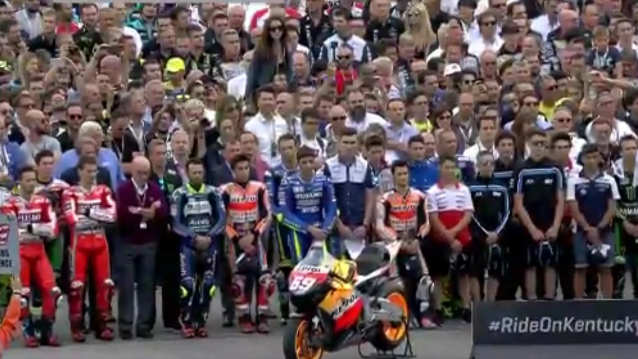 Homenaje a Nicky Hayden en Mugello Homenaje a Nicky Hayden en Mugello