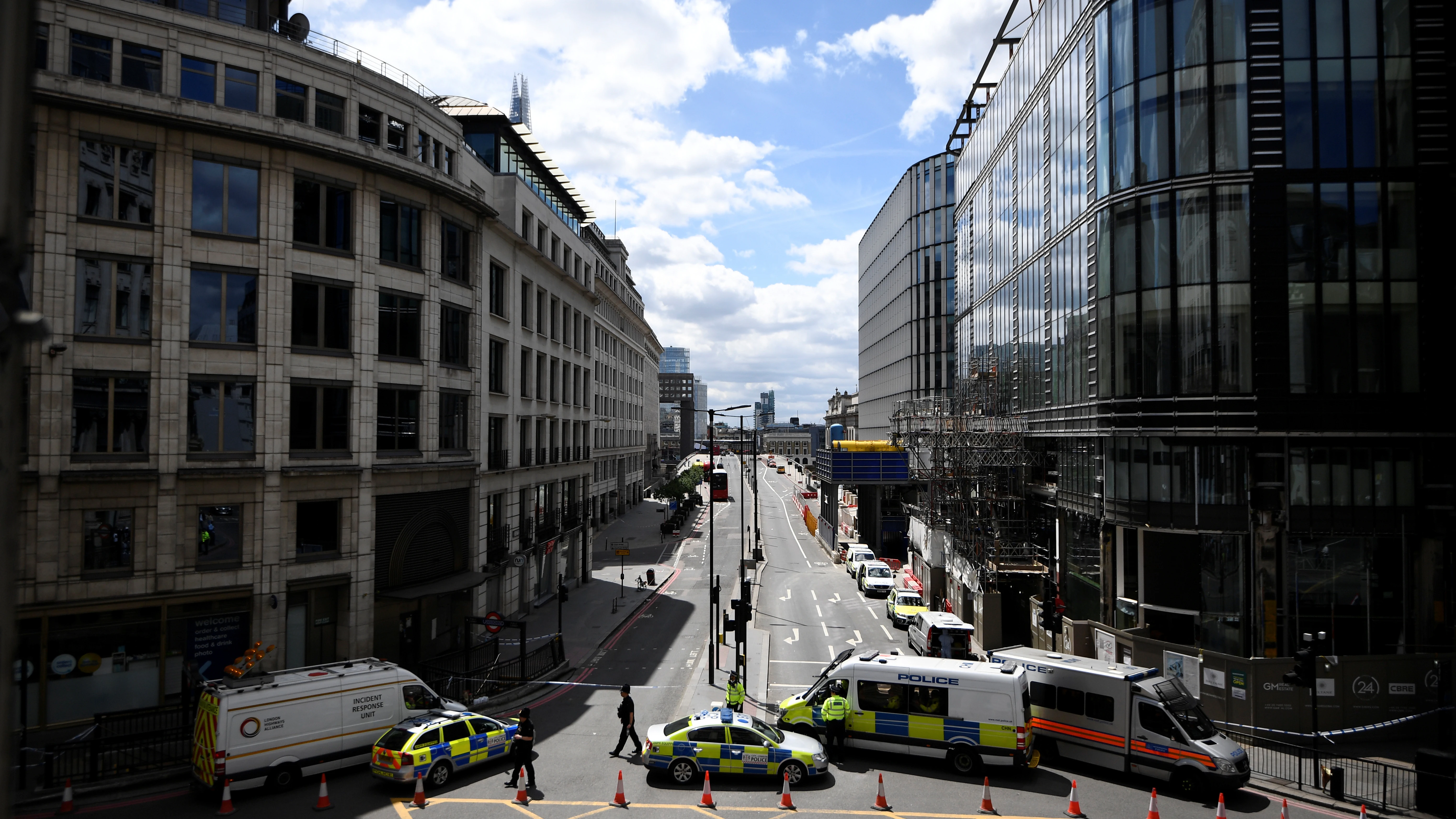 El Puente de Londres, cortado tras el doble atentado