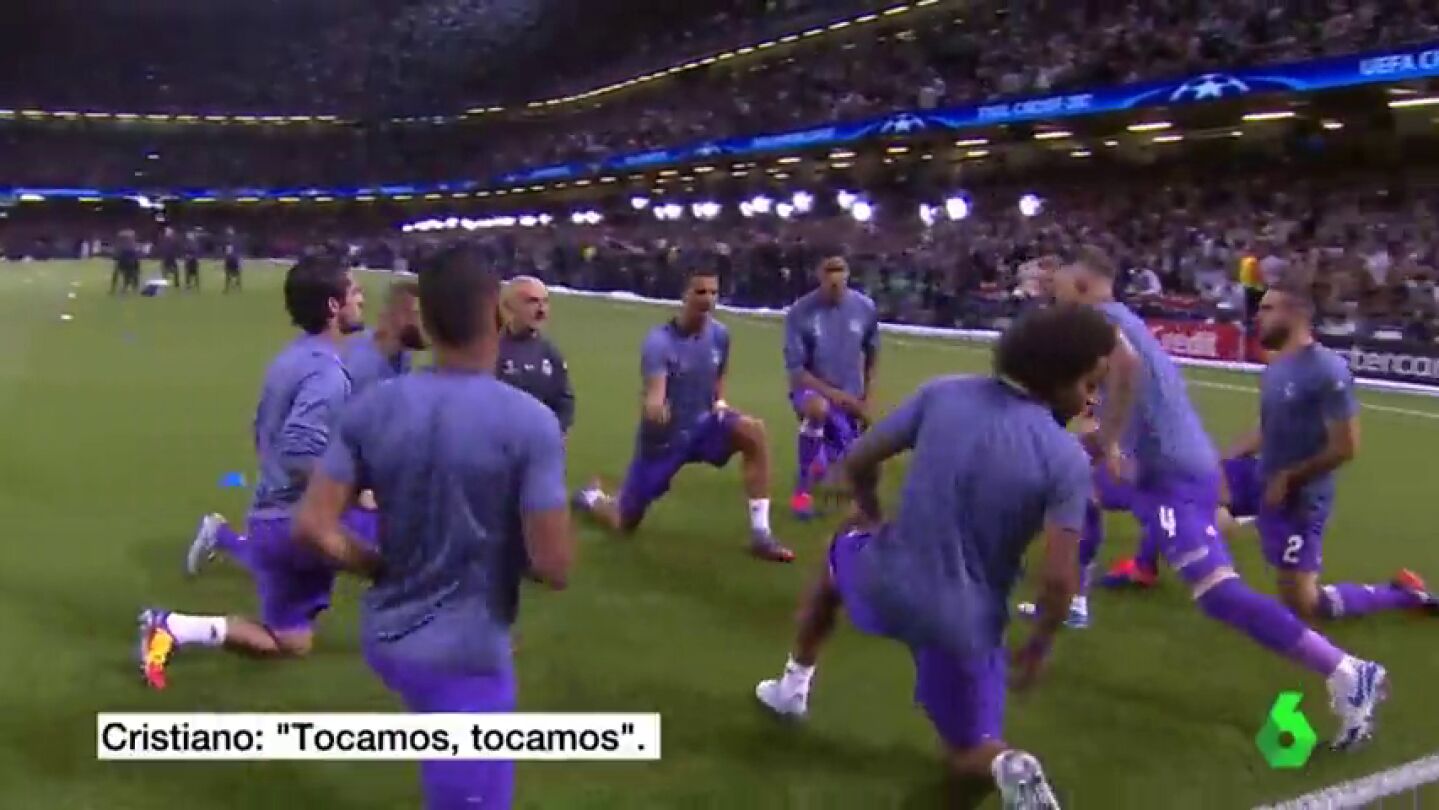 Frame 39.25389 de: El seguimiento al hist&oacute;rico partido de Cristiano Ronaldo en Cardiff