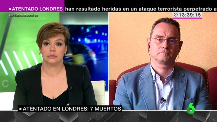 Frame 9.779014 de: Pedro Baños, sobre los terroristas de Londres: "Buscan el impacto psicológico; lamentablemente, lo están consiguiendo"