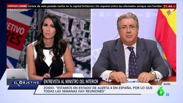 Frame 13.150097 de: Juan Ignacio Zoido: "No hay especial circunstancia para elevar el estado de alerta terrorista en España al máximo"