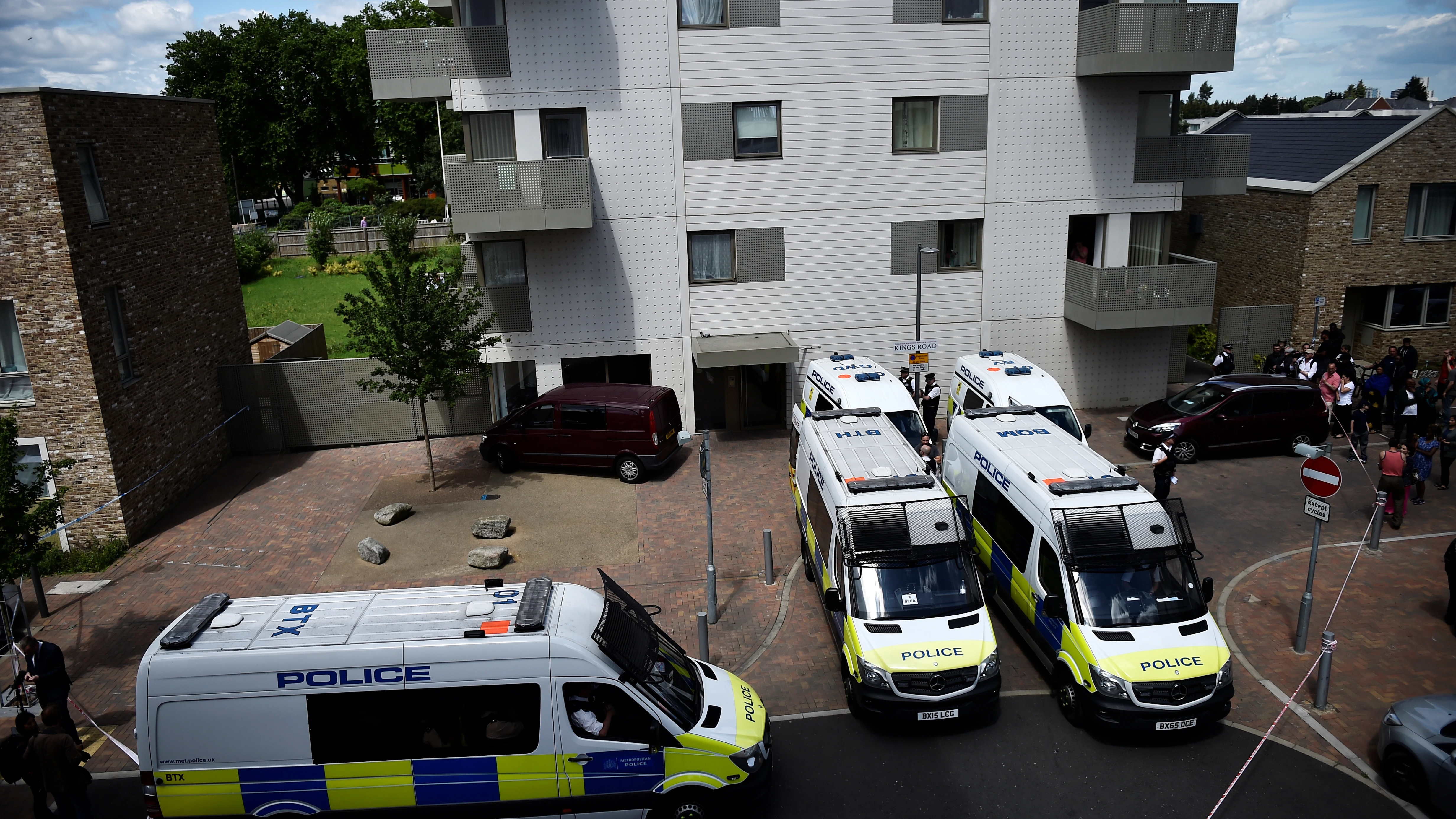 Redada en Barking tras el doble atentado de Londres