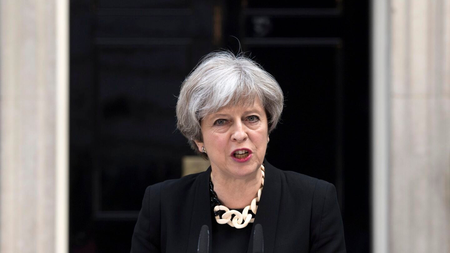 Theresa May, primera ministra brit&aacute;nica