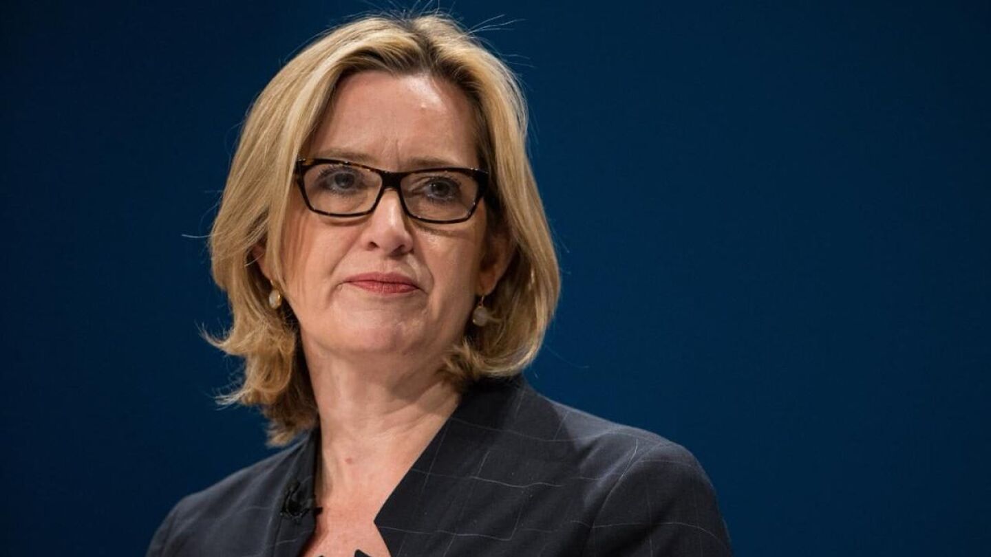 Amber Rudd, ministra brit&aacute;nica de Interior