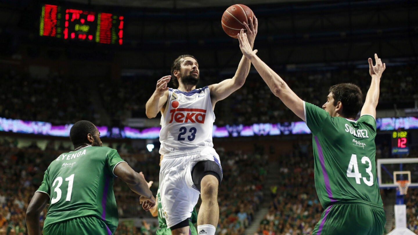 Sergio Llull entra a canasta
