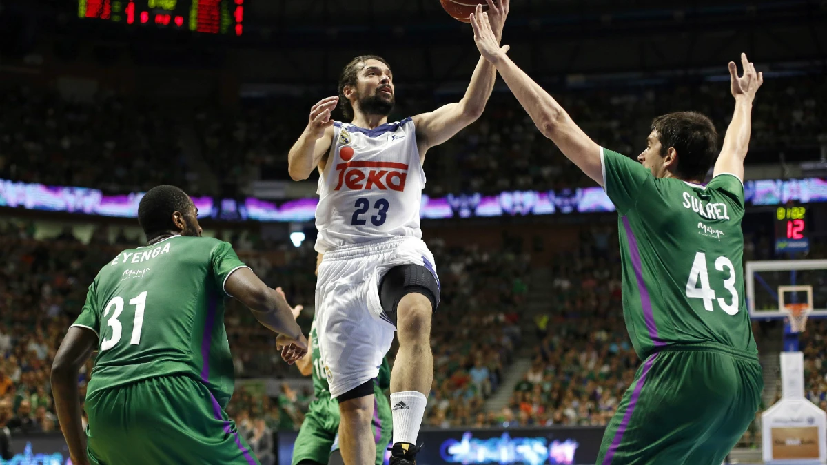 Sergio Llull entra a canasta