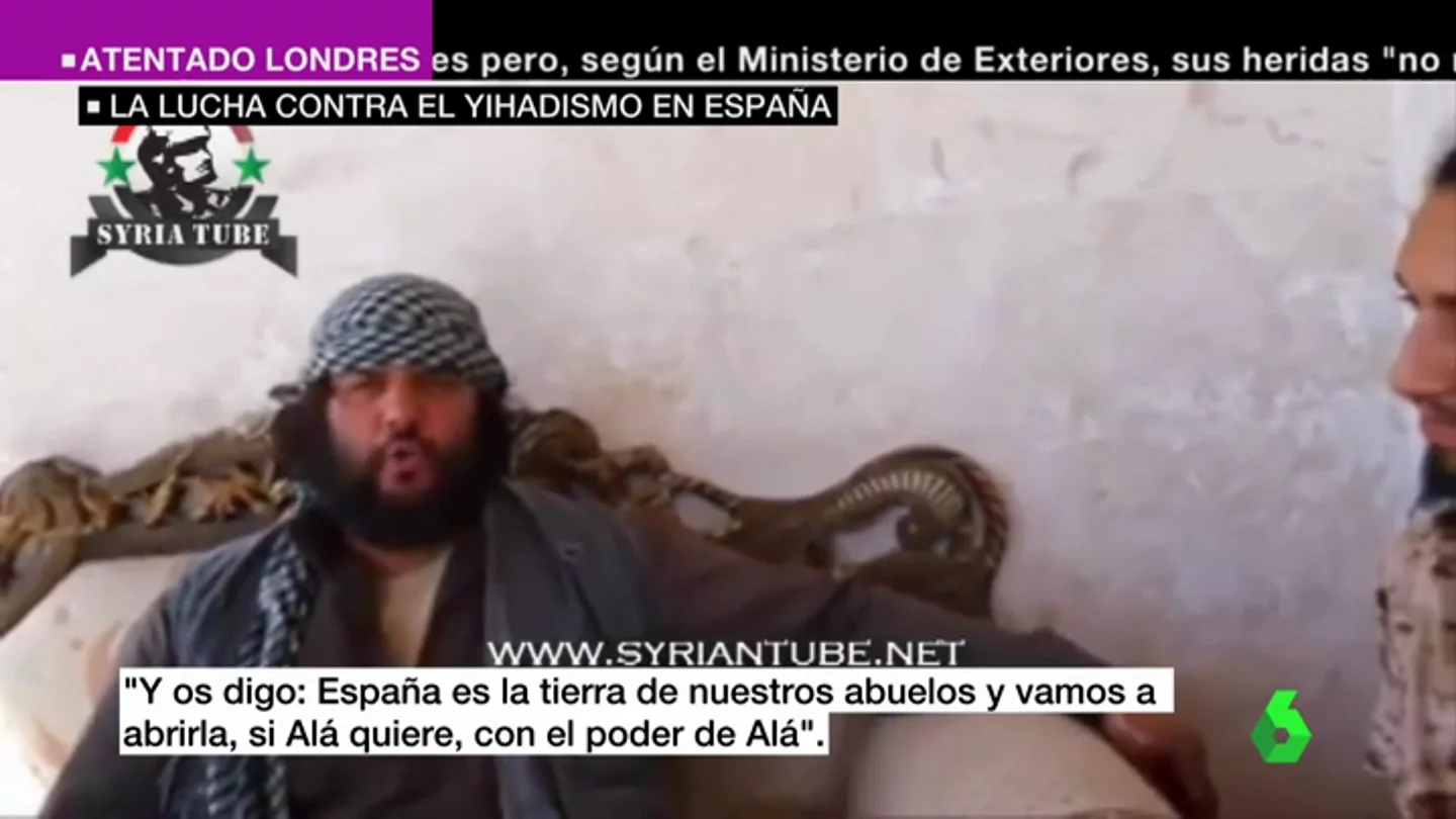 Frame 9.261585 de: Vídeos amenazantes, fotografías de monumentos, reclutamiento yihadista... España, en el punto de mira de Daesh Frame 9.261585 de: Vídeos amenazantes, fotografías de monumentos, reclutamiento yihadista... España, en el punto de mira de Daesh