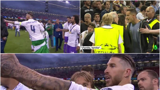 Ramos y Lucas Vázquez, muy tensos tras el partido Ramos y Lucas Vázquez, muy tensos tras el partido