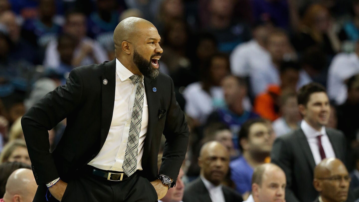 Derek Fisher, en su etapa como t&eacute;cnico de los Knicks