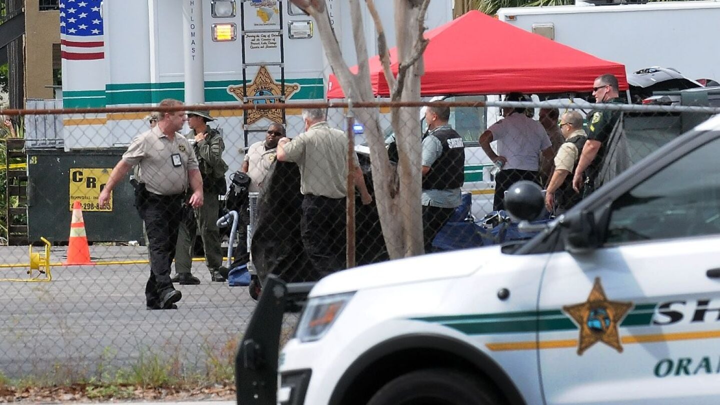 Imagen del lugar del tiroteo en Orlando