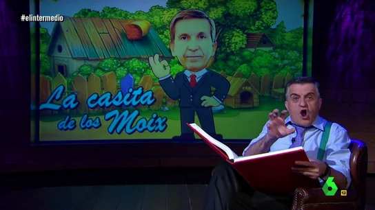 Wyoming contando el cuento 'La casita de los Moix' Wyoming contando el cuento 'La casita de los Moix'