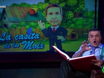 Wyoming contando el cuento 'La casita de los Moix' Wyoming contando el cuento 'La casita de los Moix'
