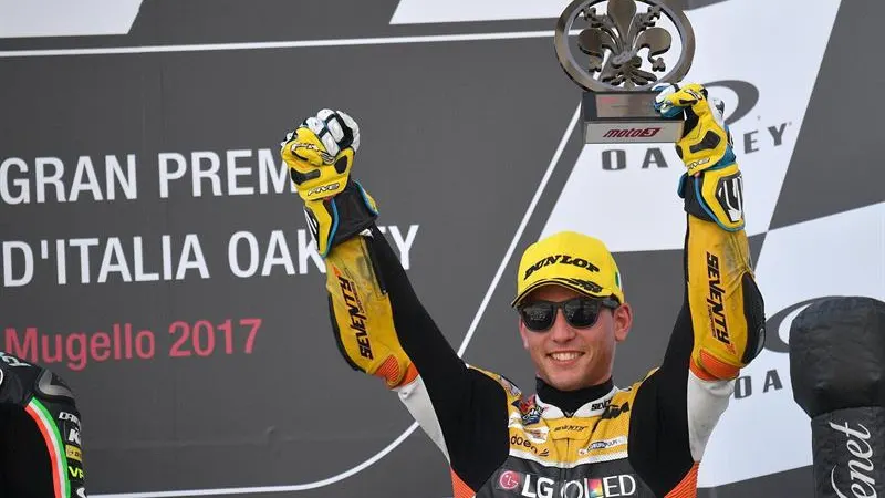 El piloto de Moto3, Juanfran Guevara