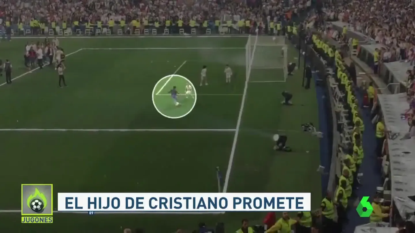 Detalle técnico del hijo de Cristiano Ronaldo Detalle técnico del hijo de Cristiano Ronaldo