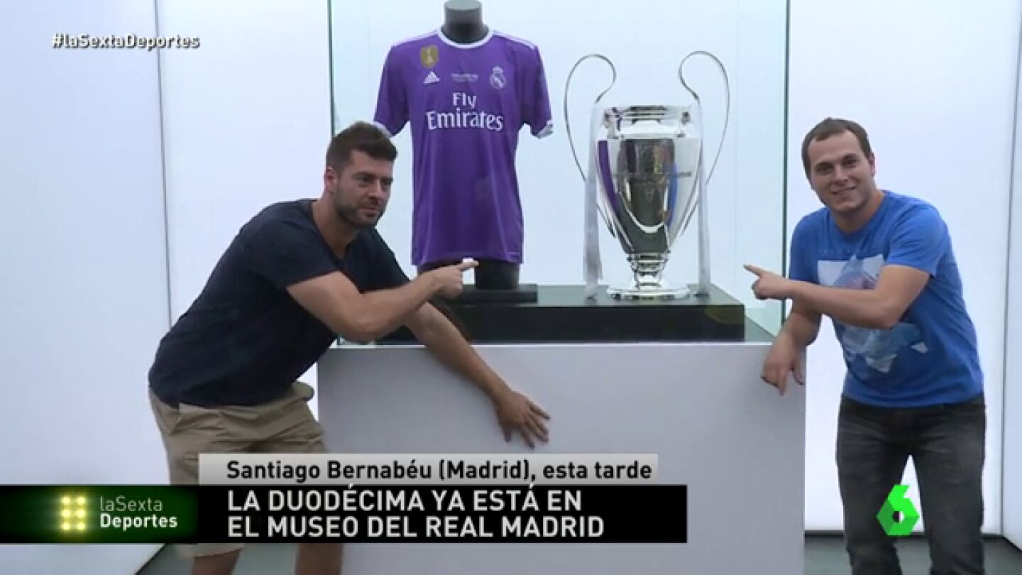 Frame 7.895555 de: La duod&eacute;cima ya est&aacute; en el museo del Bernab&eacute;u 
