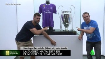 Frame 7.895555 de: La duodécima ya está en el museo del Bernabéu 