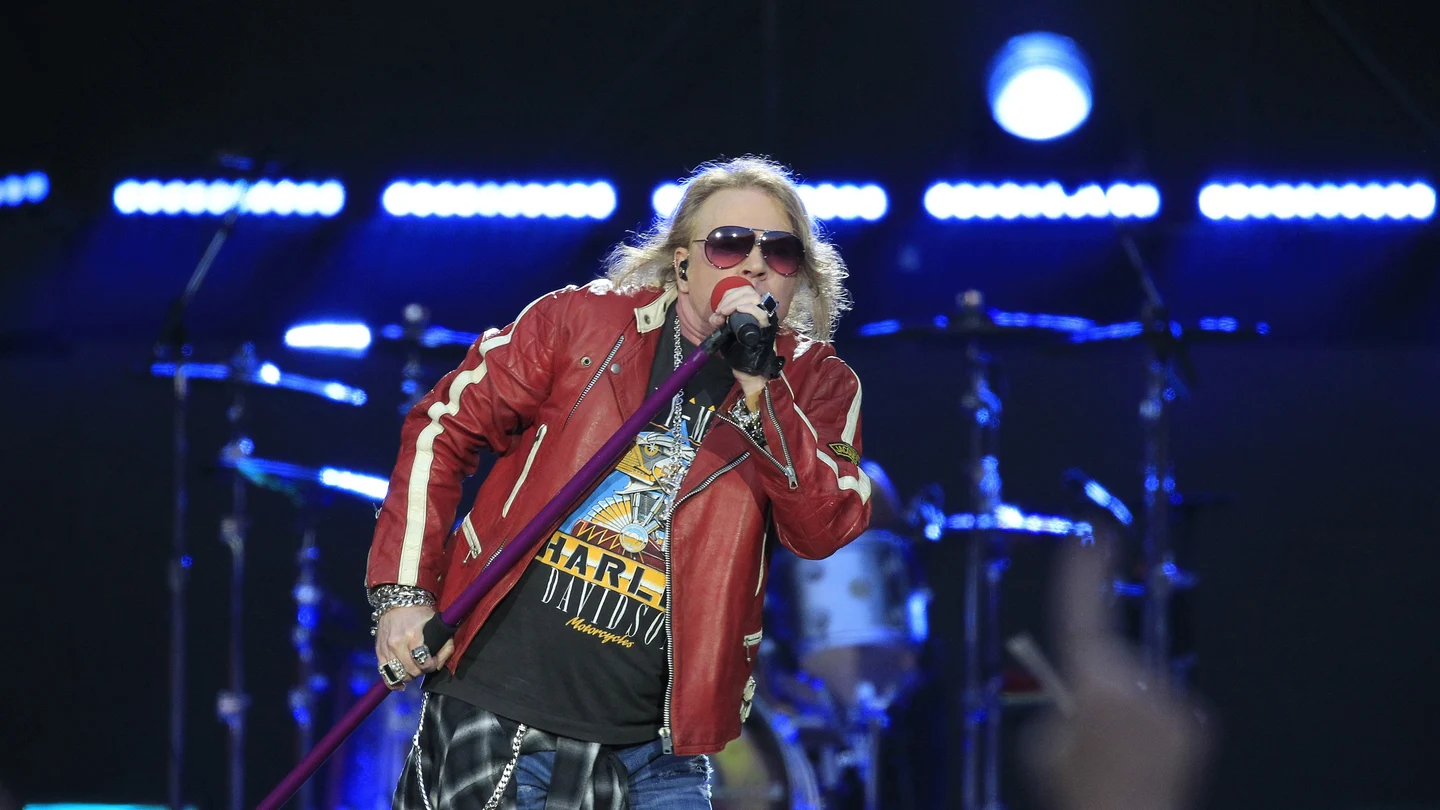 El cantante del grupo estadounidense Guns N´Roses, Axl Rose El cantante del grupo estadounidense Guns N´Roses, Axl Rose