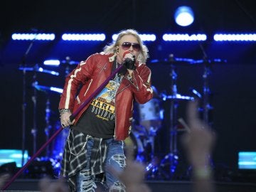 El cantante del grupo estadounidense Guns N´Roses, Axl Rose El cantante del grupo estadounidense Guns N´Roses, Axl Rose