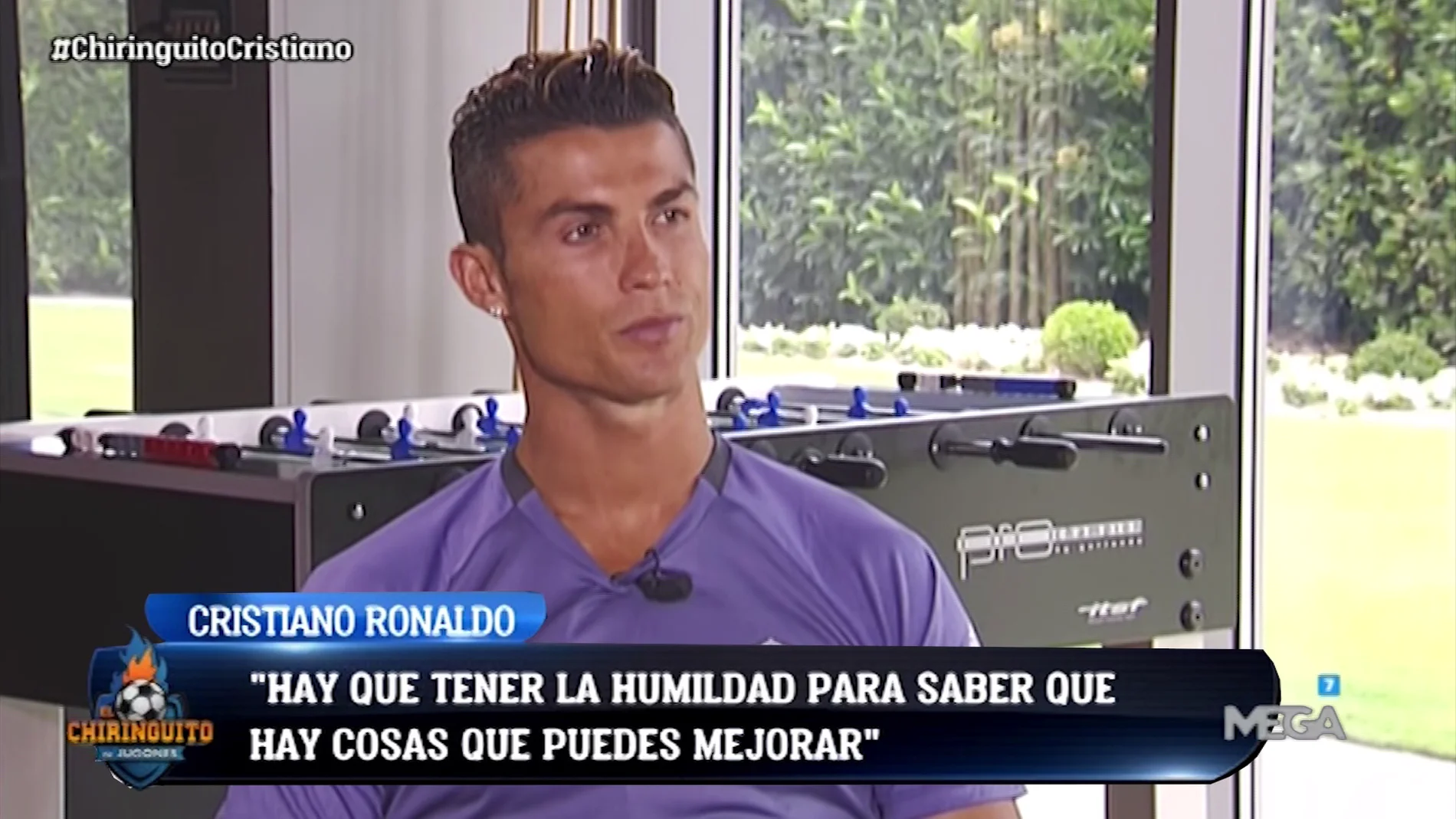 Cristiano Ronaldo en laSexta