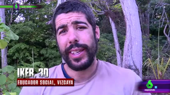 Los mosquitos acribillan a Iker en La Isla Los mosquitos acribillan a Iker en La Isla
