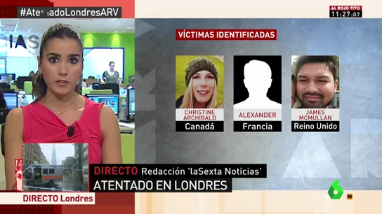 Víctimas del atentado de Londres Víctimas del atentado de Londres