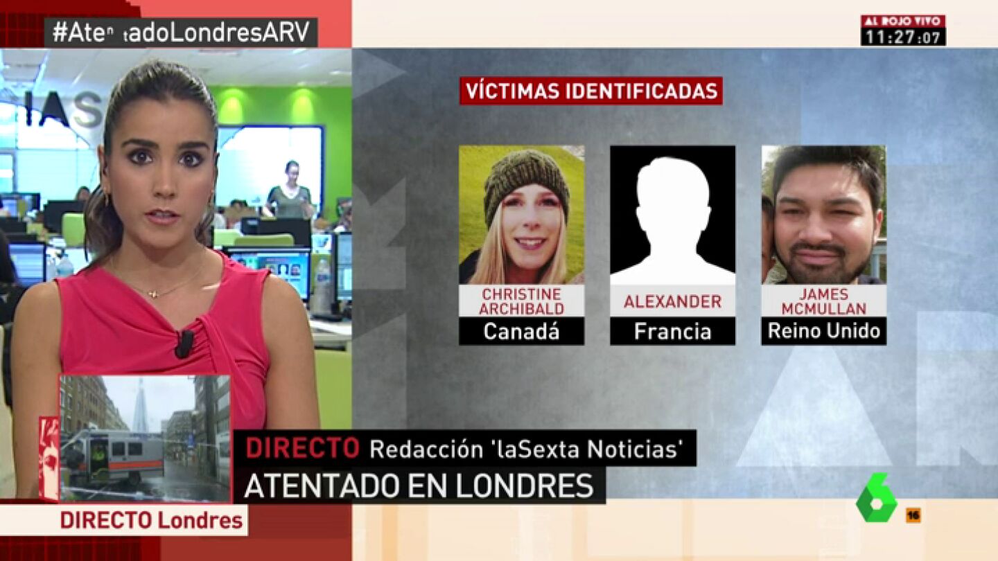 V&iacute;ctimas del atentado de Londres