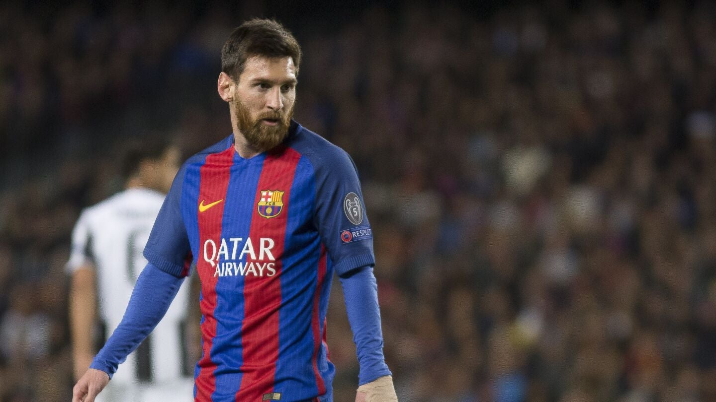 Leo Messi, en un partido contra la Juventus en la Champions