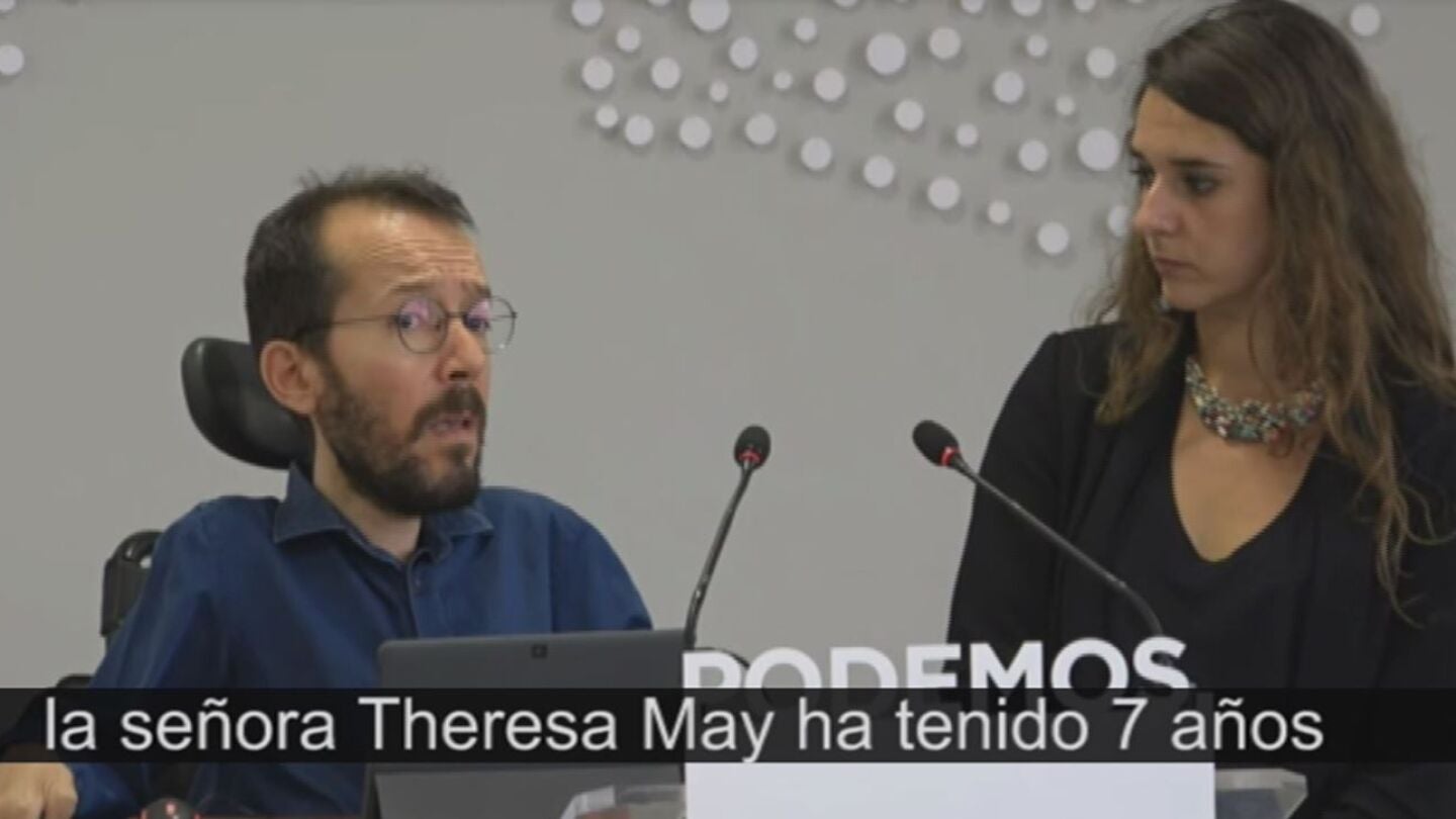 Pablo Echenique y Noelia Vera, Podemos. 
