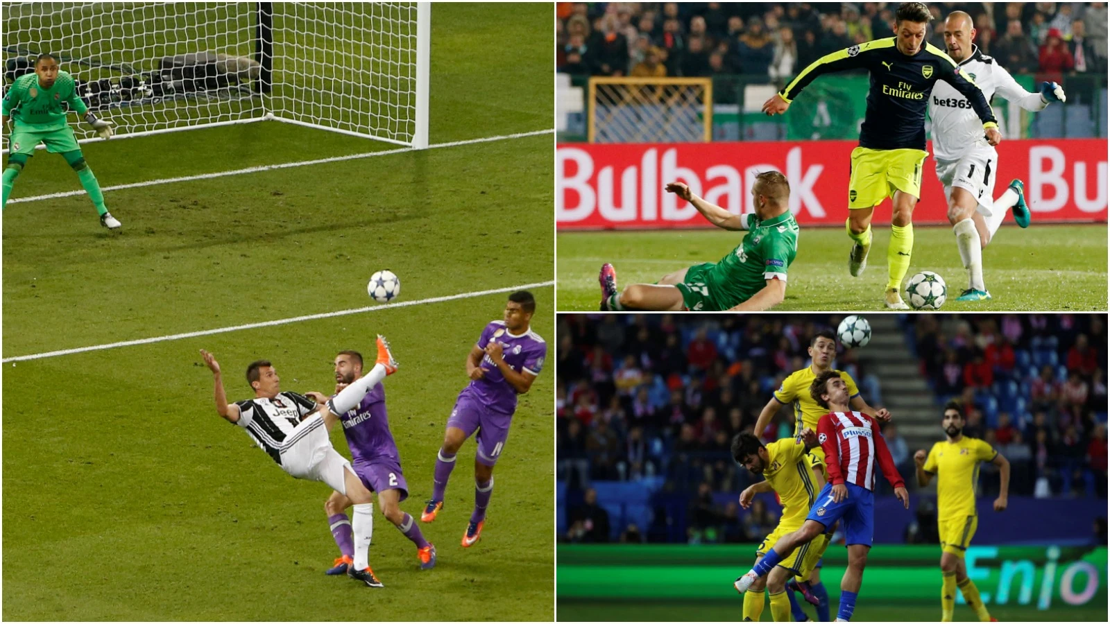 Los mejores goles de la Champions League
