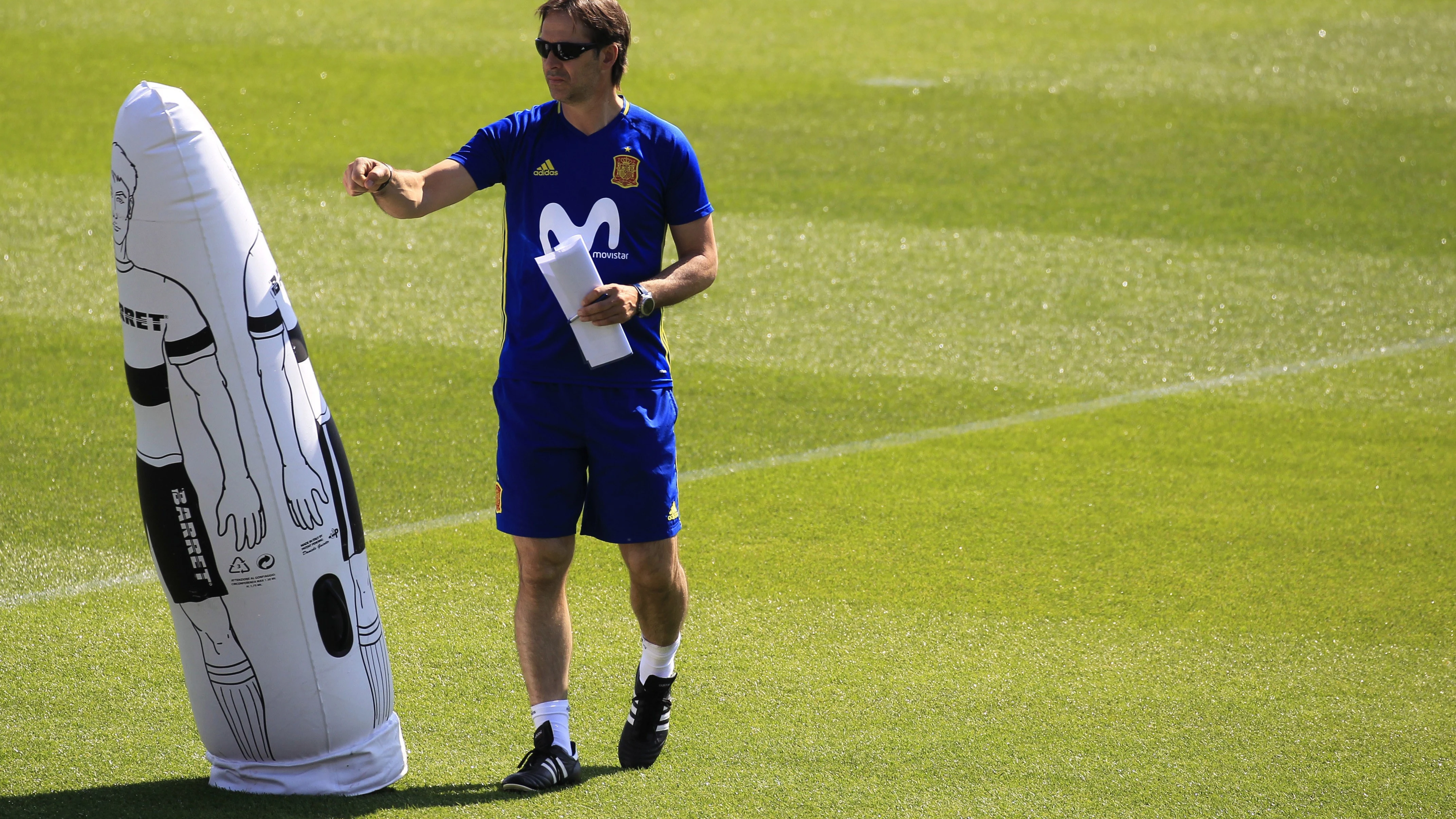 Julen Lopetegui, en las Rozas