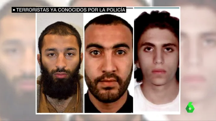 Terroristas del atentado perpetrado en Londres