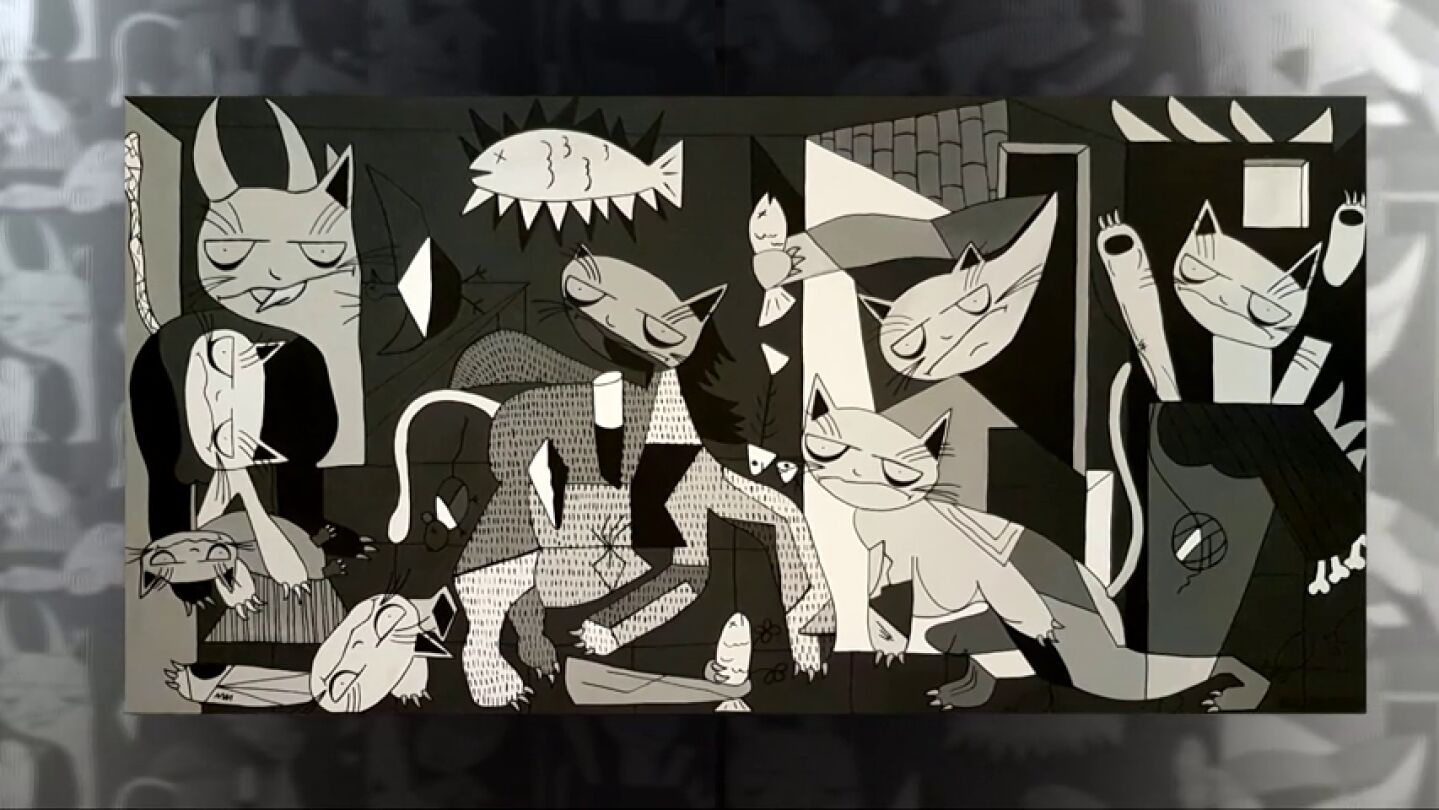 Frame 3.581 de: Una exposici&oacute;n homenajea a Minou, el gato que cambi&oacute; la vida a Picasso