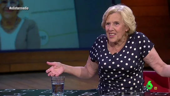 Manuela Carmena en El Intermedio Manuela Carmena en El Intermedio