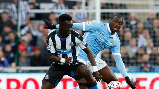 Cheick Tioté, durante un partido con el Newcastle Cheick Tioté, durante un partido con el Newcastle