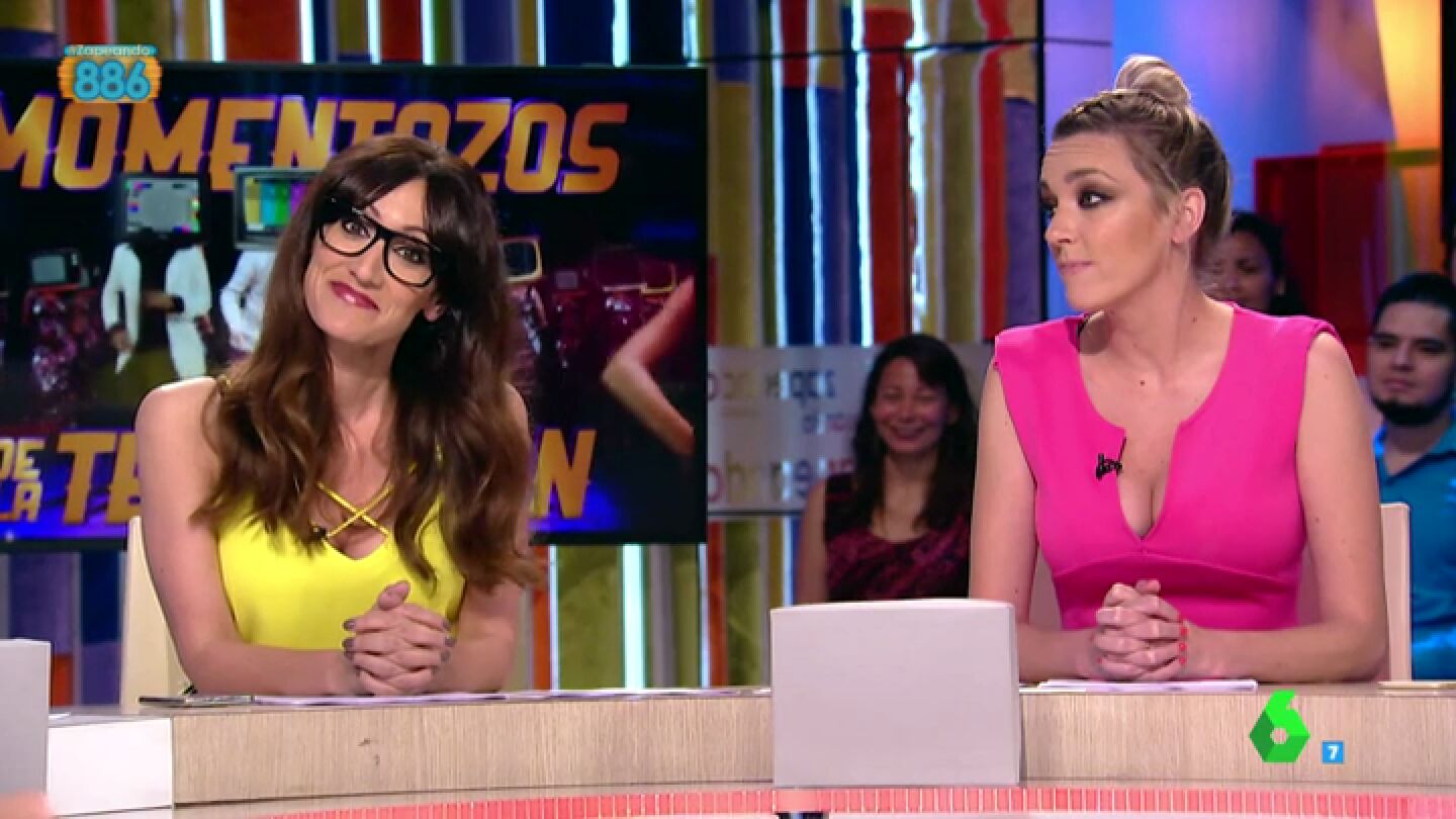 Ana Morgade y Anna Simon en Zapeando
