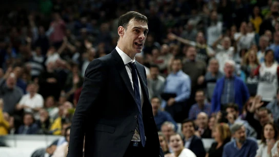 Giorgios Bartzokas, en un partido del Barcelona Lassa Giorgios Bartzokas, en un partido del Barcelona Lassa