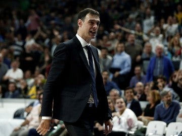 Giorgios Bartzokas, en un partido del Barcelona Lassa Giorgios Bartzokas, en un partido del Barcelona Lassa