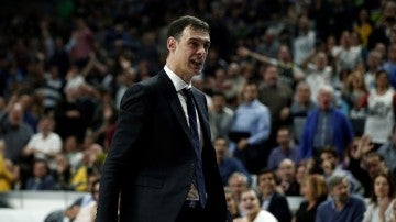 Giorgios Bartzokas, en un partido del Barcelona Lassa