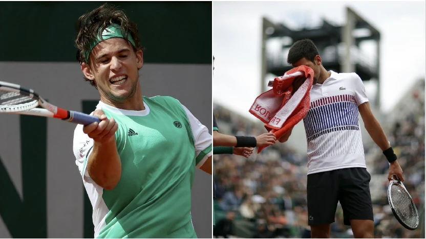 Dominic Thiem elimina a Djokovic en Roland Garros Dominic Thiem elimina a Djokovic en Roland Garros