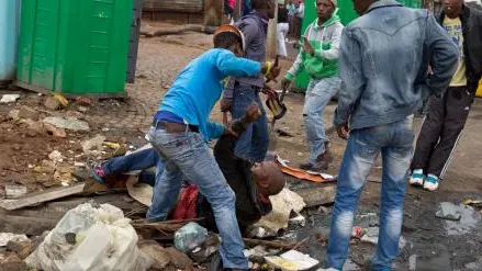 Suburbio de Alexandra, en la provincia de Gauteng en Mozambique