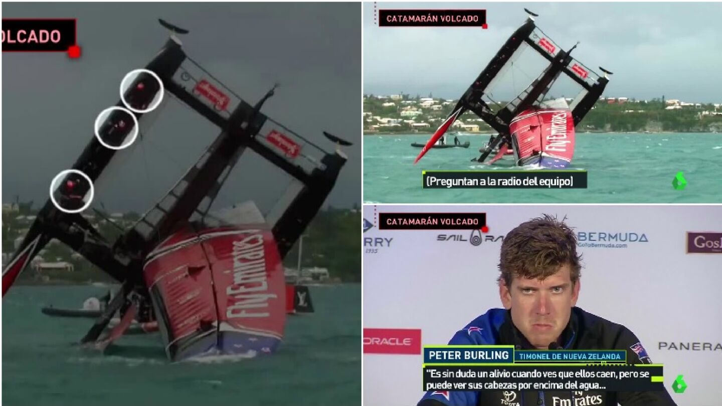 Espectacular accidente en la Copa Am&eacute;rica