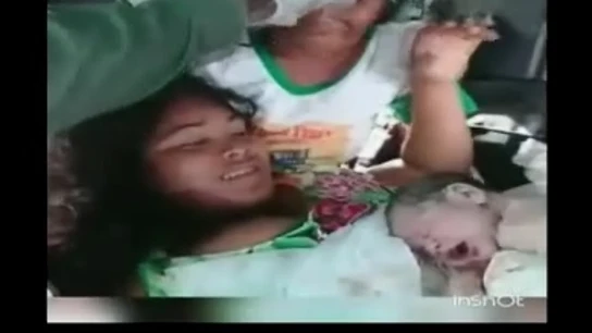 Shirlana Graciele se puso de parto durante el vuelo en helicóptero Shirlana Graciele se puso de parto durante el vuelo en helicóptero