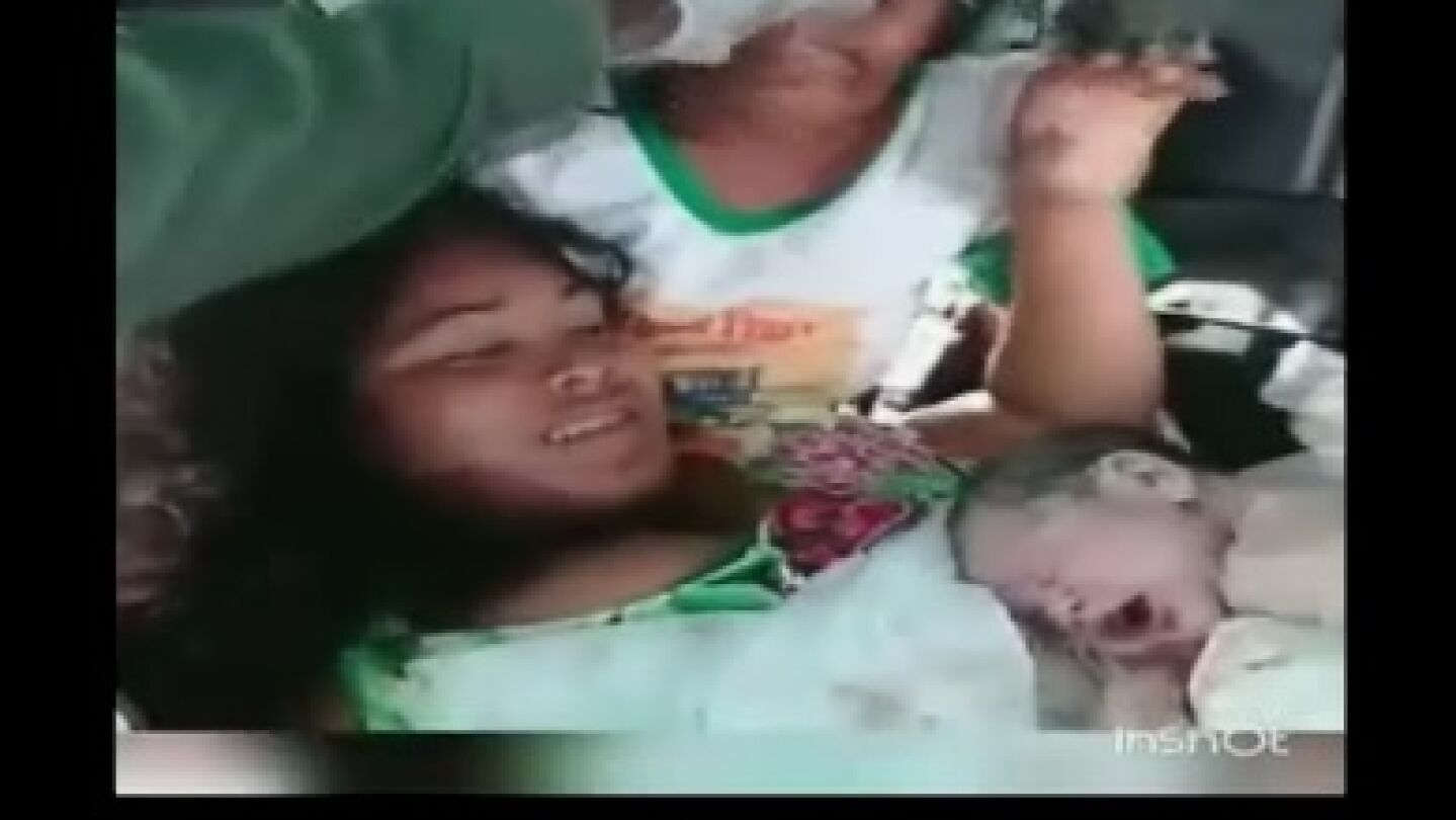 Shirlana Graciele se puso de parto durante el vuelo en helic&oacute;ptero